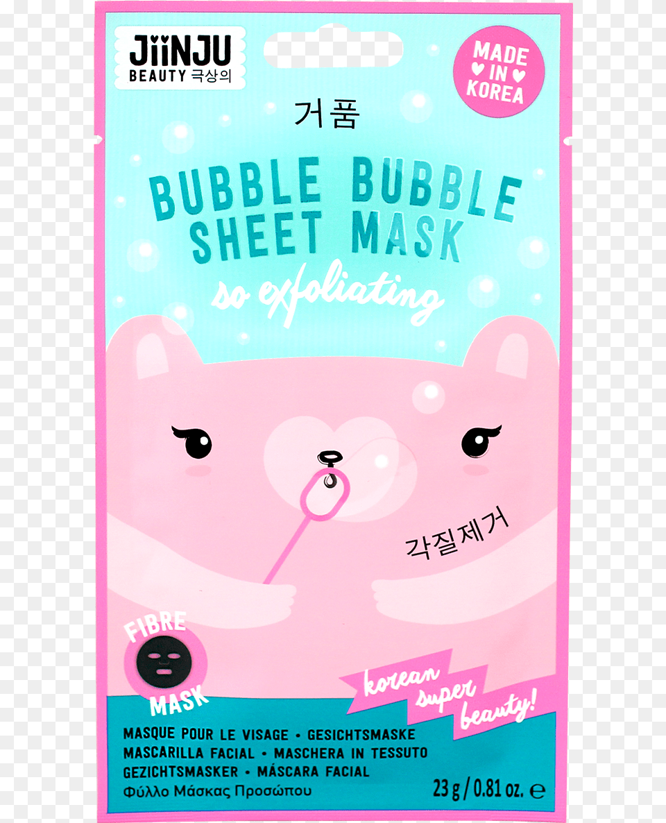 Mascarilla De Burbujas Hi Res Bubble Sheet Mask So Exfoliating, Advertisement, Poster Png Image