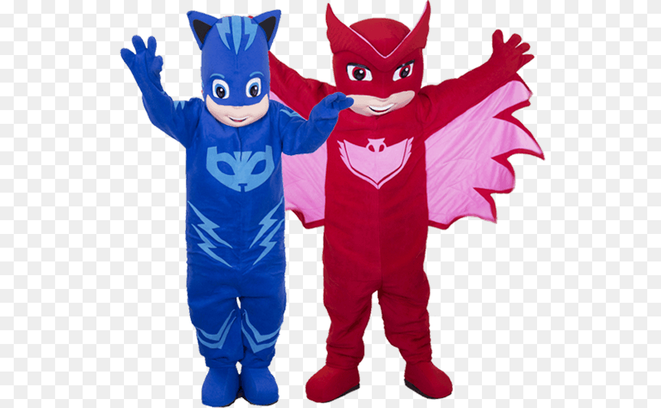 Mascot Costume Pj Mask, Baby, Person, Clothing Png