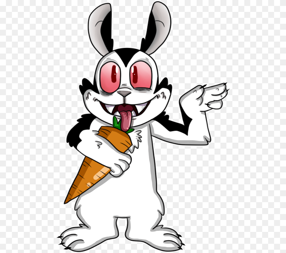 Mascot Drawing Rabbit Cartoon, Cream, Dessert, Food, Ice Cream Png Image