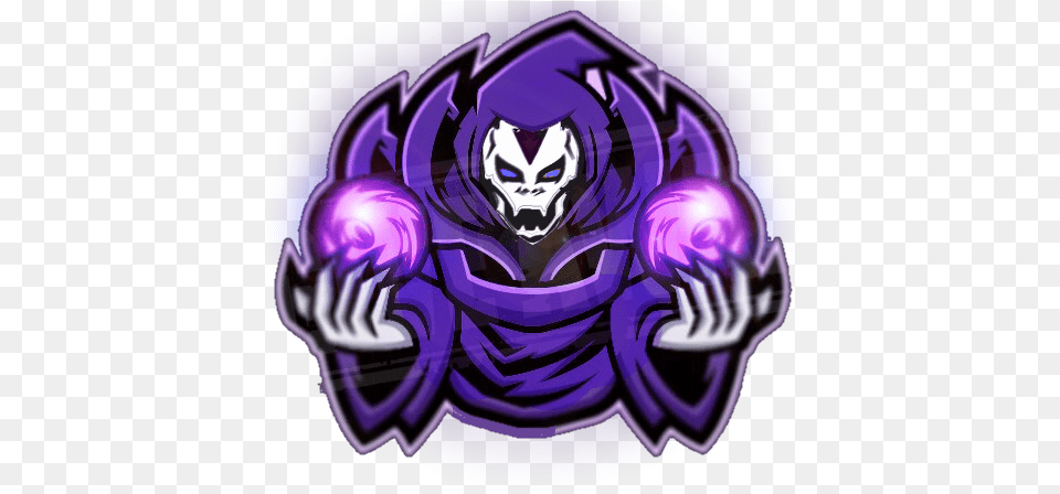 Mascot Logo Illustration, Purple, Face, Head, Person Free Transparent Png