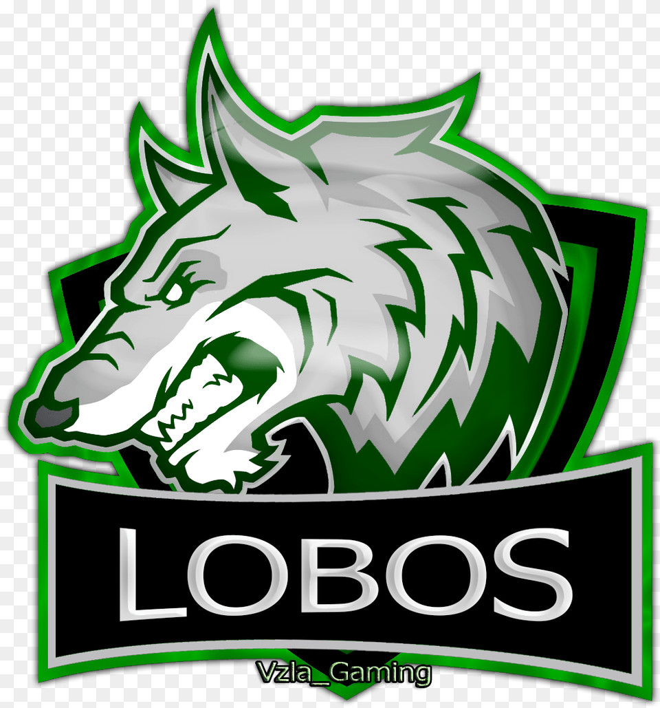 Mascot Logo Lobos Vzlagaming Disenos De Unas Pak Gaming Logo, Animal, Mammal, Wolf, Baby Free Png