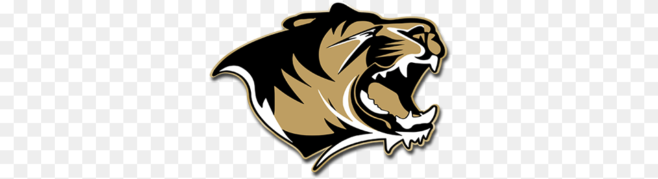 Mascot Media Bentonville Tigers Logo, Animal, Lion, Mammal, Wildlife Free Png