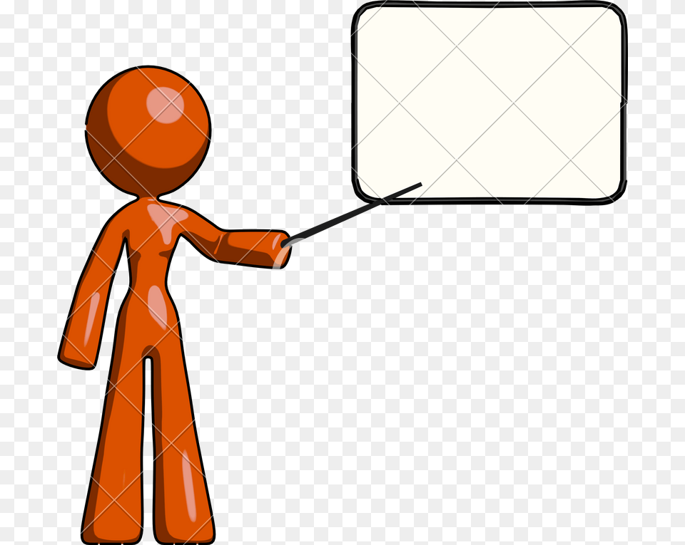 Mascot Woman Pointing, Clothing, Coat, White Board, People Free Png Download