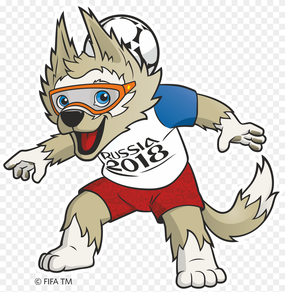 Mascot Zabivaka01 Vector, Book, Comics, Publication, Baby Free Png