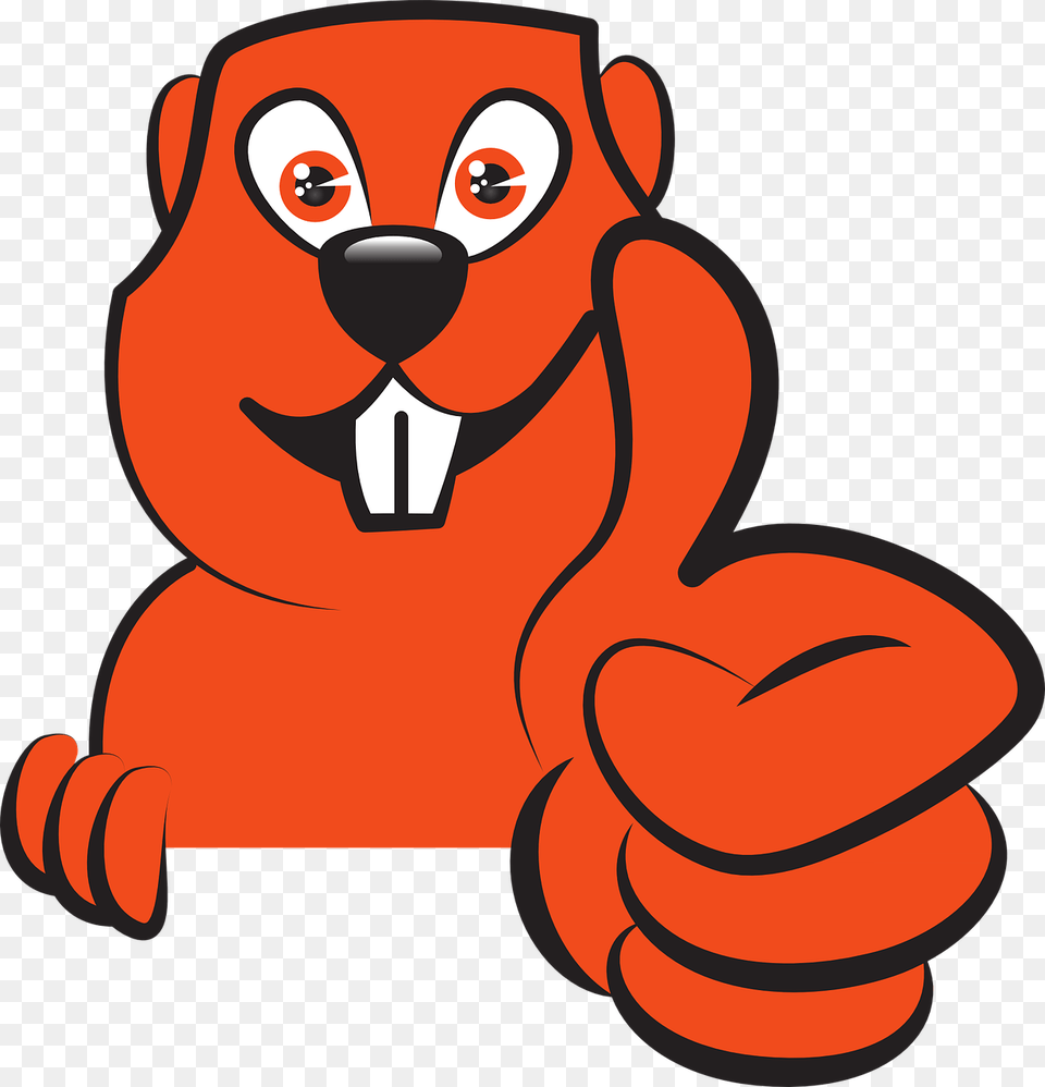 Mascotsysethumbs Uporangevectorfree Vector Graphicsfree Red Mole Cartoon, Dynamite, Weapon Free Transparent Png