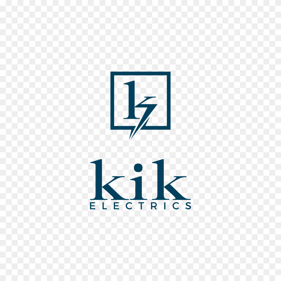 Masculine Bold Electrician Logo Design For Kik Electrics, Text Free Png Download