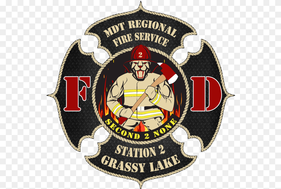Masculine Bold Logo Design For Mdt Regional Fire Service Badge, Symbol, Adult, Male, Man Free Png Download