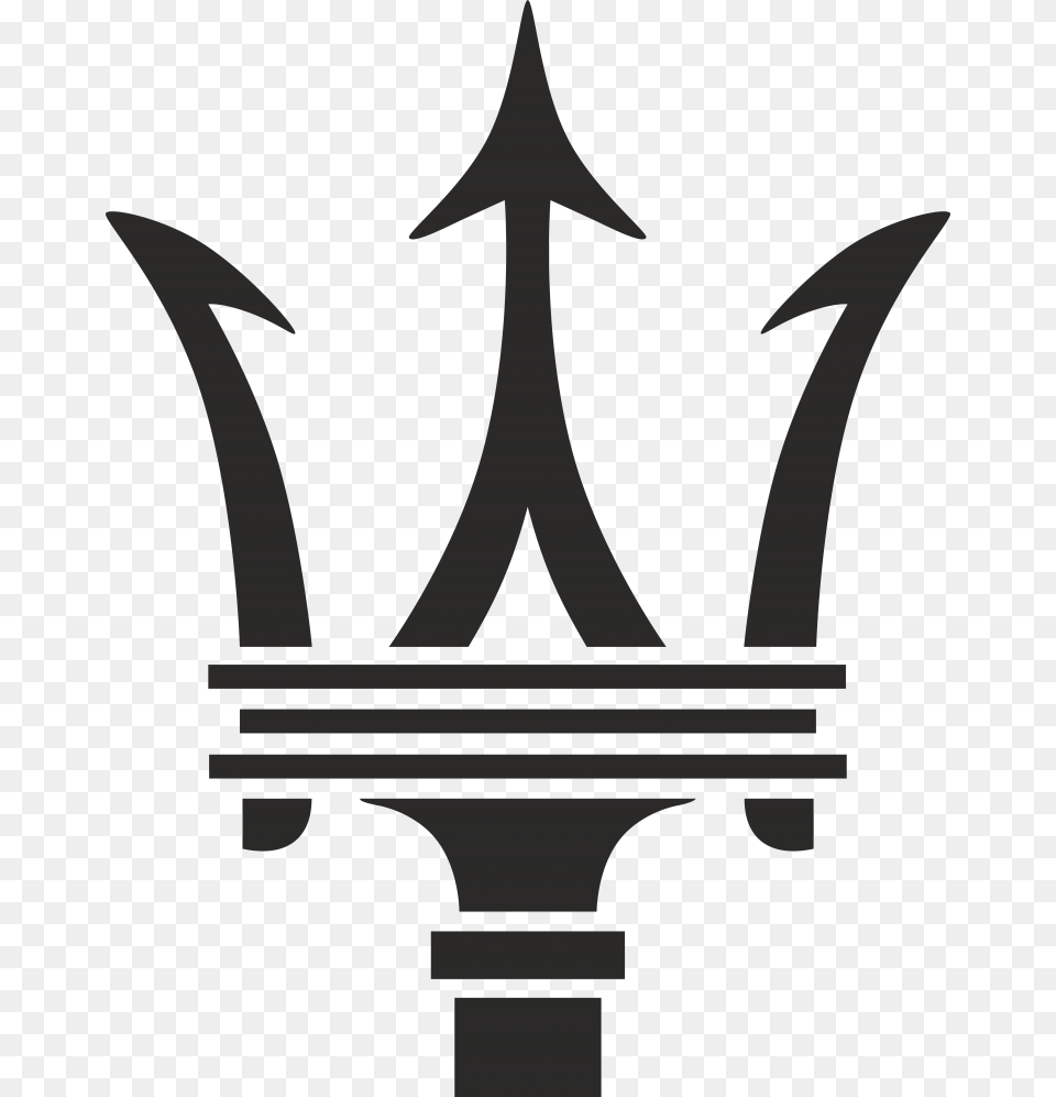Maserati Logo, Weapon, Trident, Sword, Blade Free Transparent Png