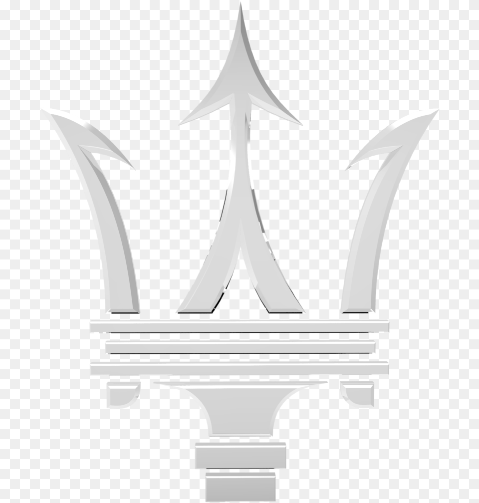 Maserati Logo Photos Maserati Logo, Weapon, Trident, Blade, Dagger Free Transparent Png