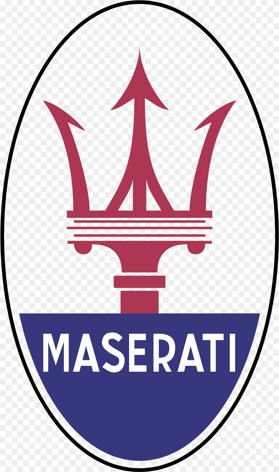 Maserati Logo Transparent Transparent Maserati Logo, Weapon, Trident, Animal, Fish Free Png Download