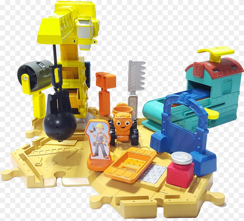 Mash And Mold Bob The Builder, Toy, Person, Plastic Free Png Download