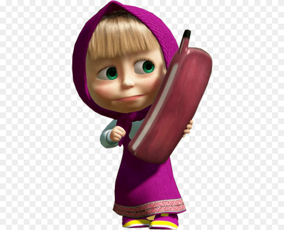 Masha And The Bear, Doll, Toy, Face, Head Free Png