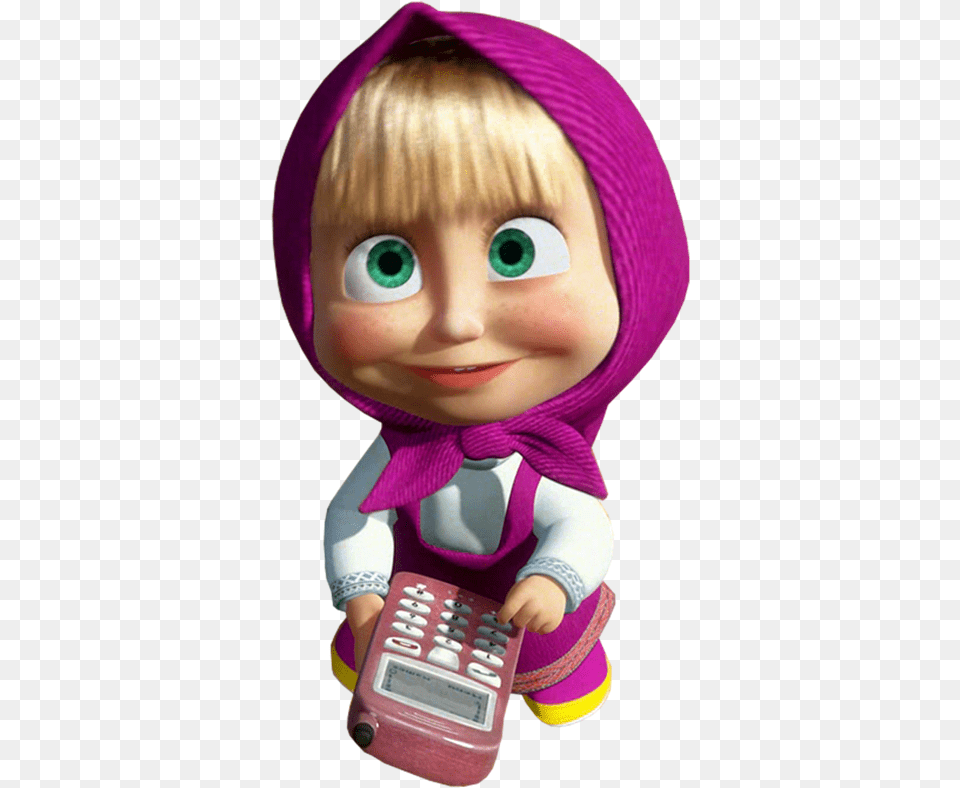 Masha And The Bear, Doll, Toy, Face, Head Free Transparent Png
