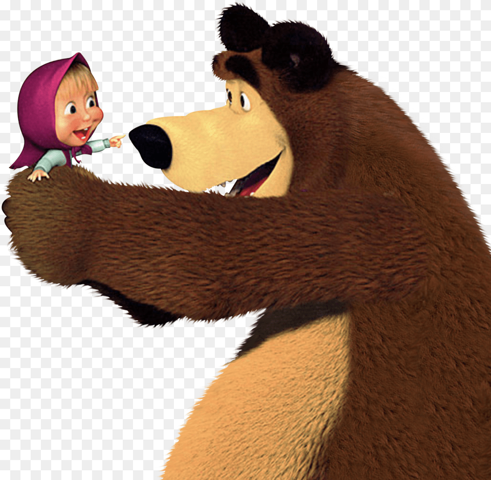 Masha And The Bear The Good Dinosaur Mask Clip Art Transparent Masha And The Bear, Doll, Toy, Face, Head Free Png Download