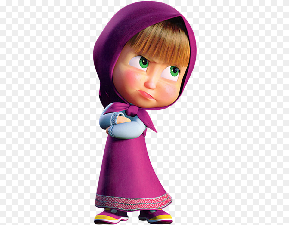 Masha Is Angry Transparent Background Icons Masha And The Bear Wallpaper Cute, Baby, Person, Doll, Toy Free Png