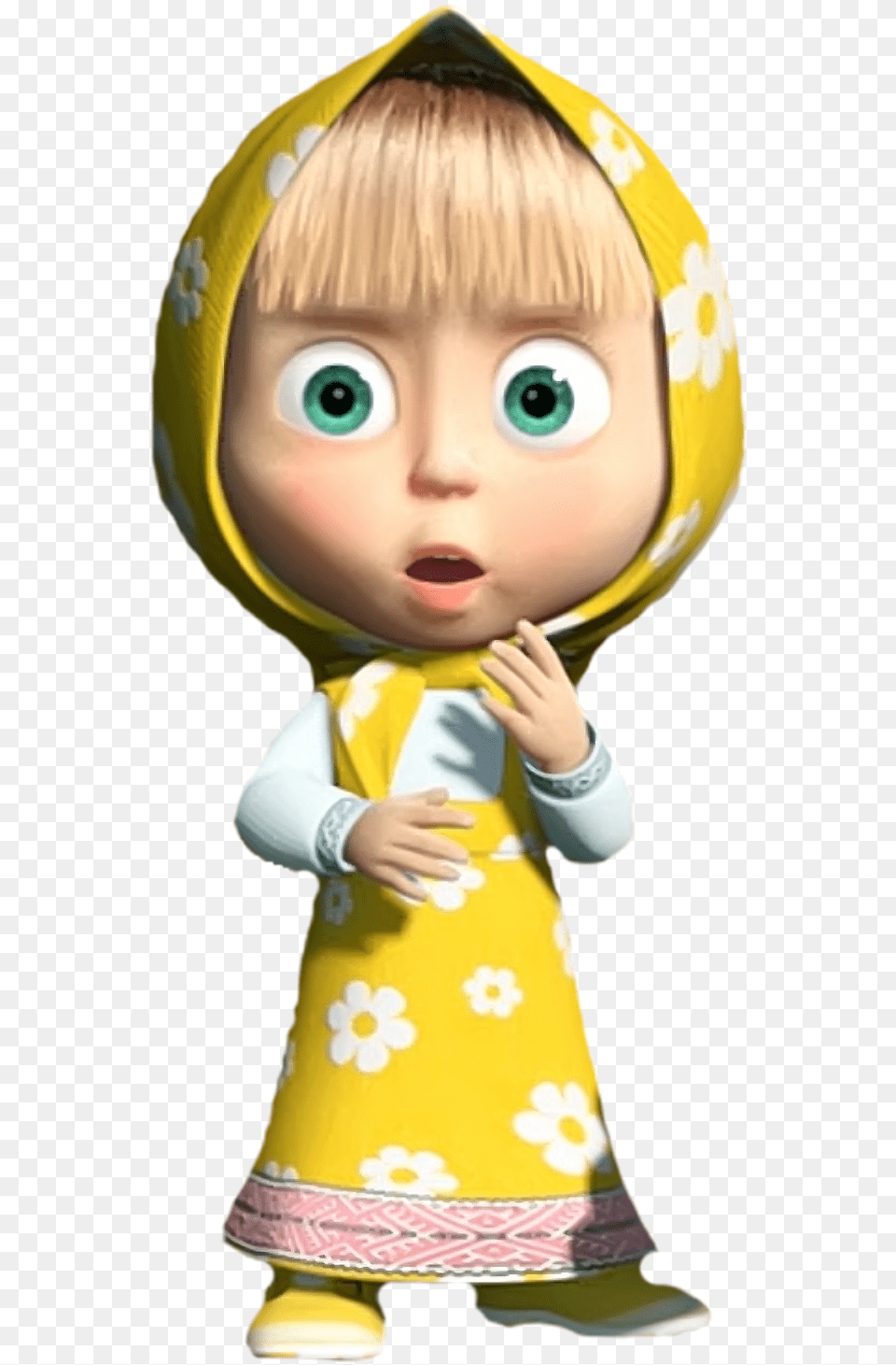 Masha Shock Clipart Masha, Clothing, Coat, Hat, Baby Free Png Download