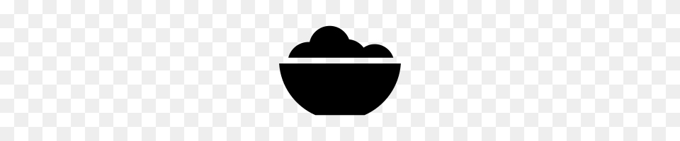 Mashed Potatoes Icons Noun Project, Gray Free Transparent Png