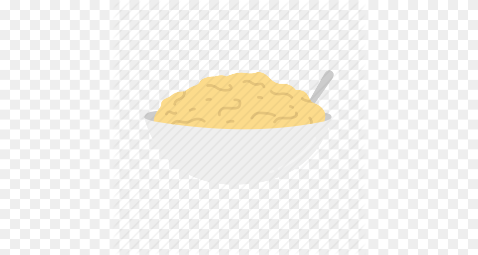 Mashed Potatoes Potatoes Stuffing Thanksgiving Icon, Cutlery, Bowl, Spoon, Food Free Transparent Png