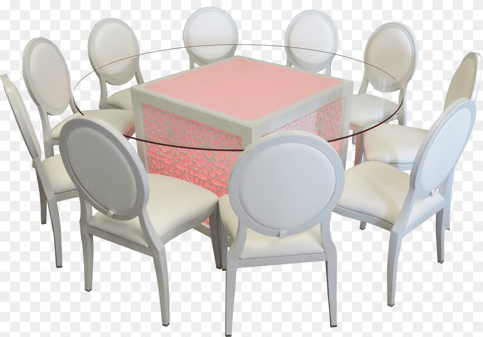 Mashrabiya Round Glass Dining Table With Dior Dining Dining Room, Architecture, Indoors, Furniture, Dining Table Png Image