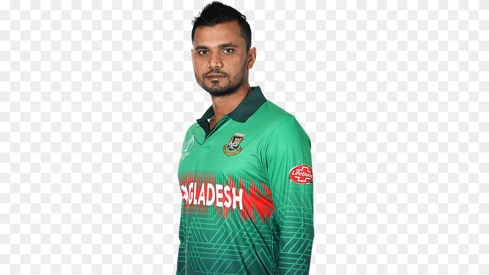 Mashrafe World Cup 2019, Clothing, Shirt, Adult, Male Free Transparent Png