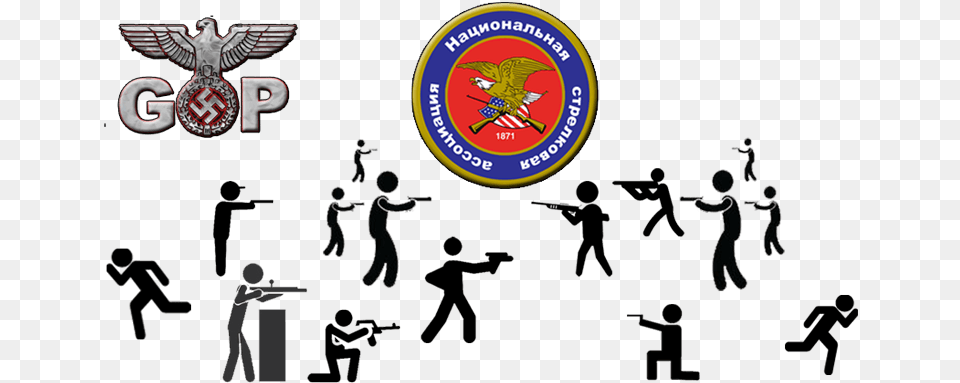 Mashup Adaptation Of Various Found On The Internet National Rifle Association, Logo, Person, Martial Arts, Sport Free Png
