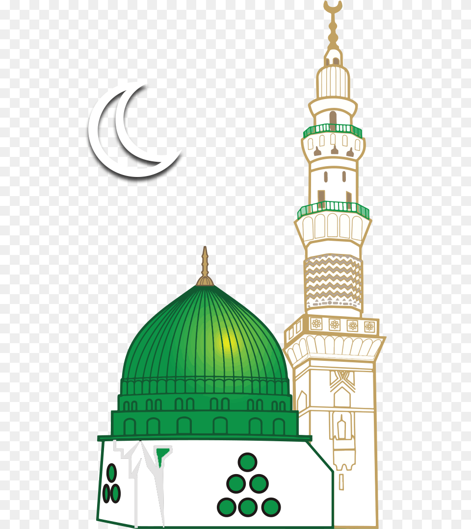 Masjid Al Nabawi Clipart, Architecture, Building, Dome, Mosque Png