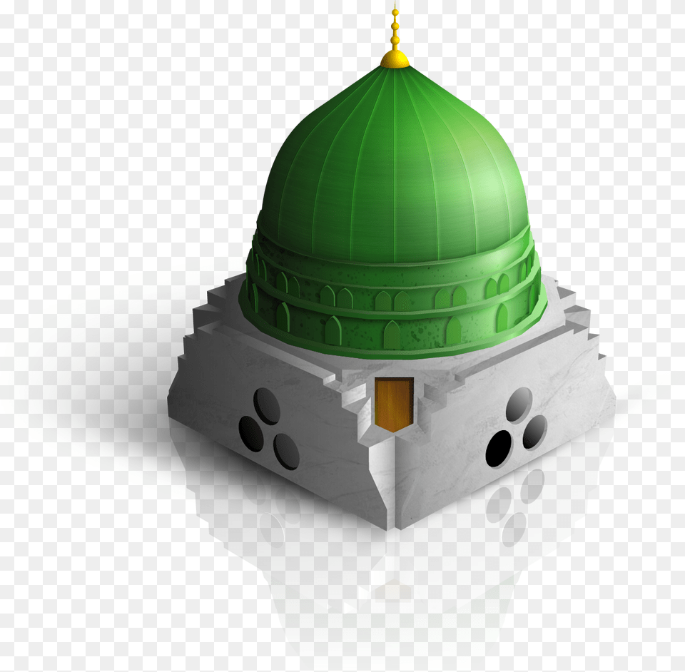 Masjid Nabawi Dome Masjid Nabawi Icon, Architecture, Building, Device, Grass Free Png Download