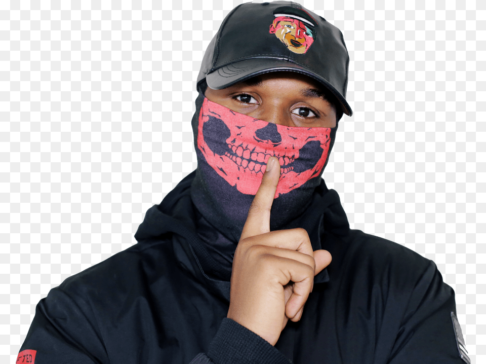 Mask, Hand, Hat, Finger, Person Free Png Download