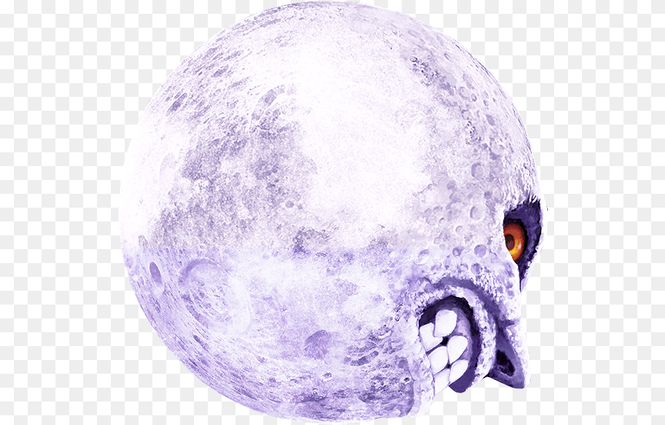 Mask 3d Artwork Moon Of Impending Doom Legend Of Zelda Majora39s Mask Playmat, Astronomy, Nature, Night, Outdoors Png Image
