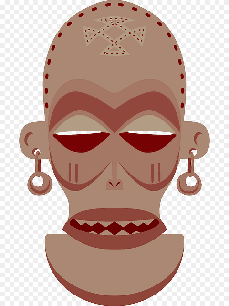 Mask Africa Zaire Paganism Religion Ritual African People Art, Head, Person, Baby, Face Free Png Download