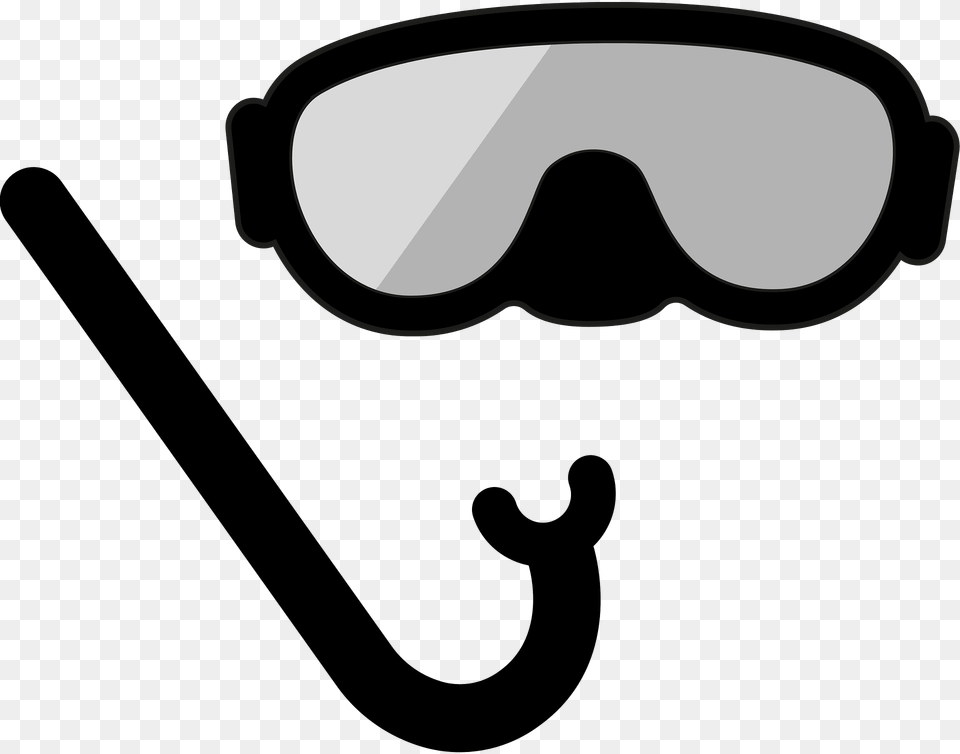 Mask And Snorkel Clipart, Electronics, Hardware, Accessories, Sunglasses Free Png
