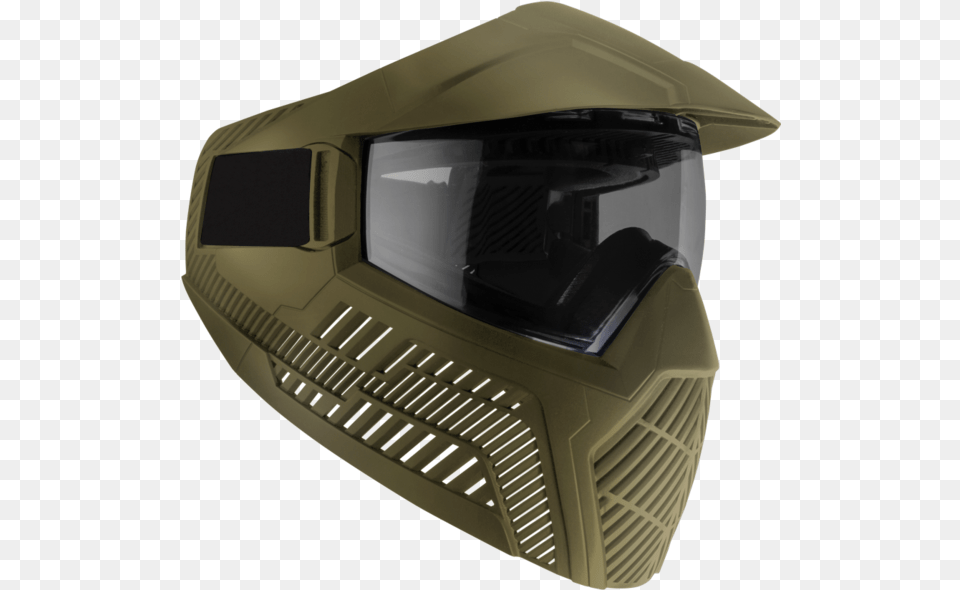Mask Base Thermal Paintball Goggle Master Chief Gold Paintball Mask Darth Vader, Crash Helmet, Helmet Free Png Download