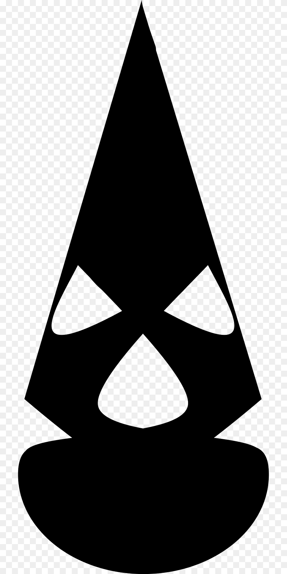 Mask Clipart, Triangle, Arrow, Arrowhead, Weapon Png