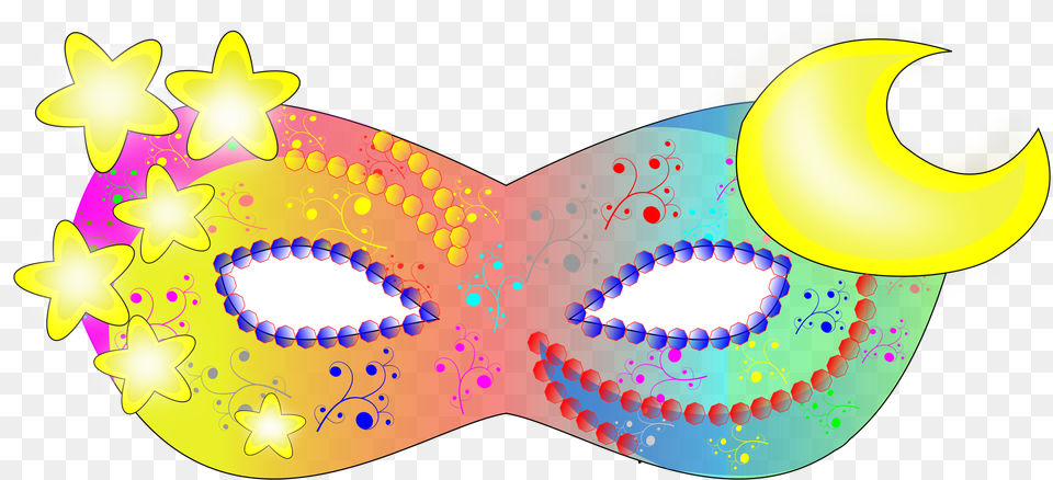 Mask Clipart Party Clipart Of Eye Mask, Carnival, Tape Free Png Download