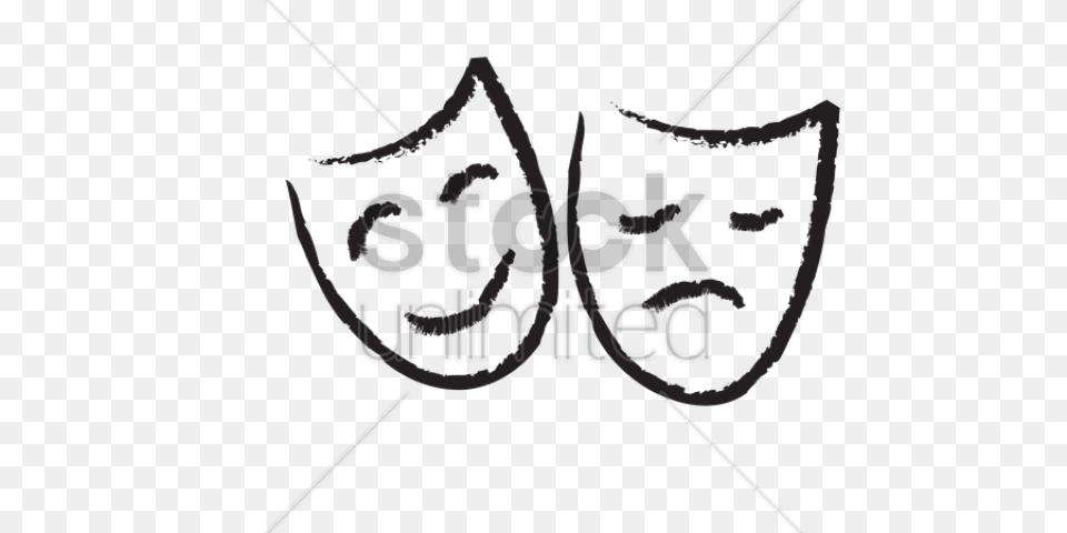 Mask Clipart Sad, Text Free Transparent Png