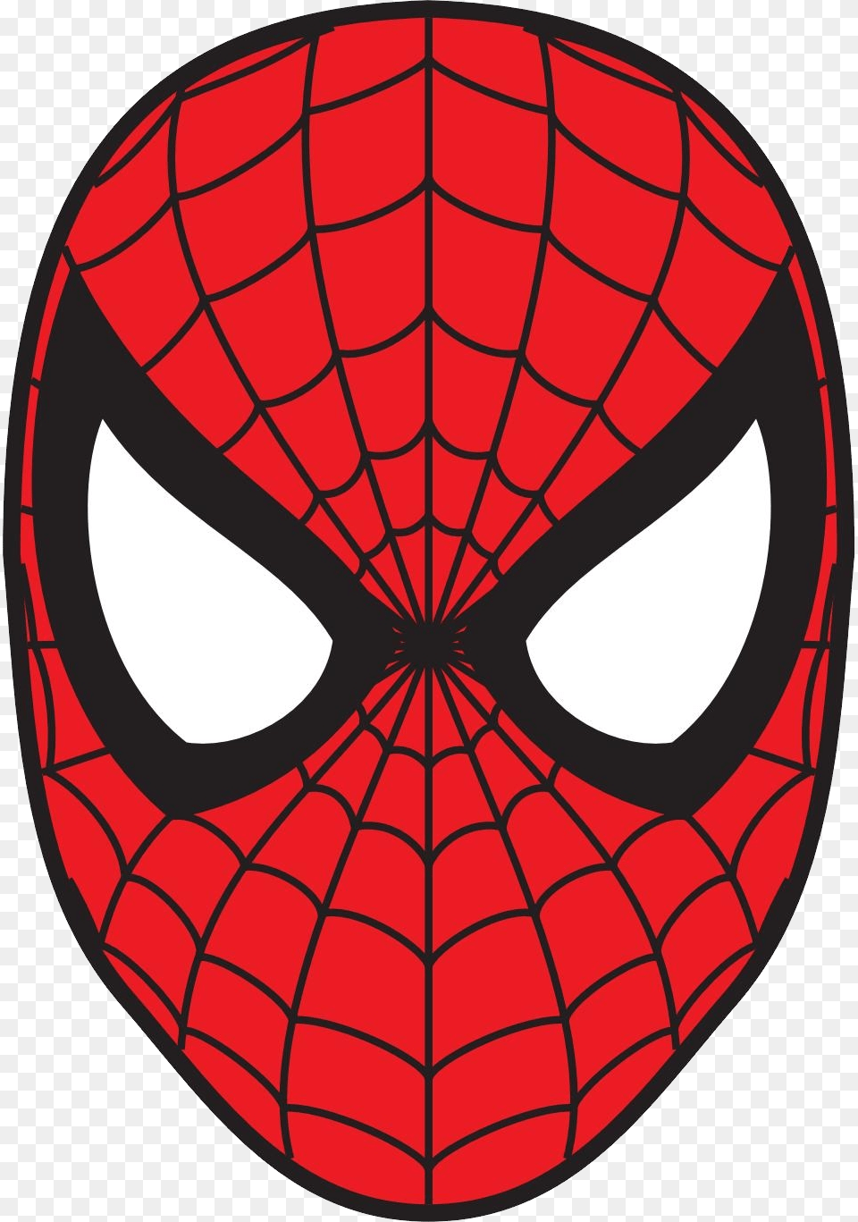 Mask Clipart Spider Man Spiderman Face Free Transparent Png