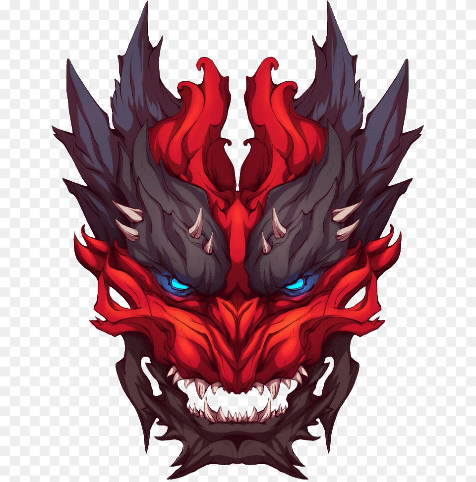 Mask Demon Monster Horns Dragon Illustration, Baby, Person Free Transparent Png