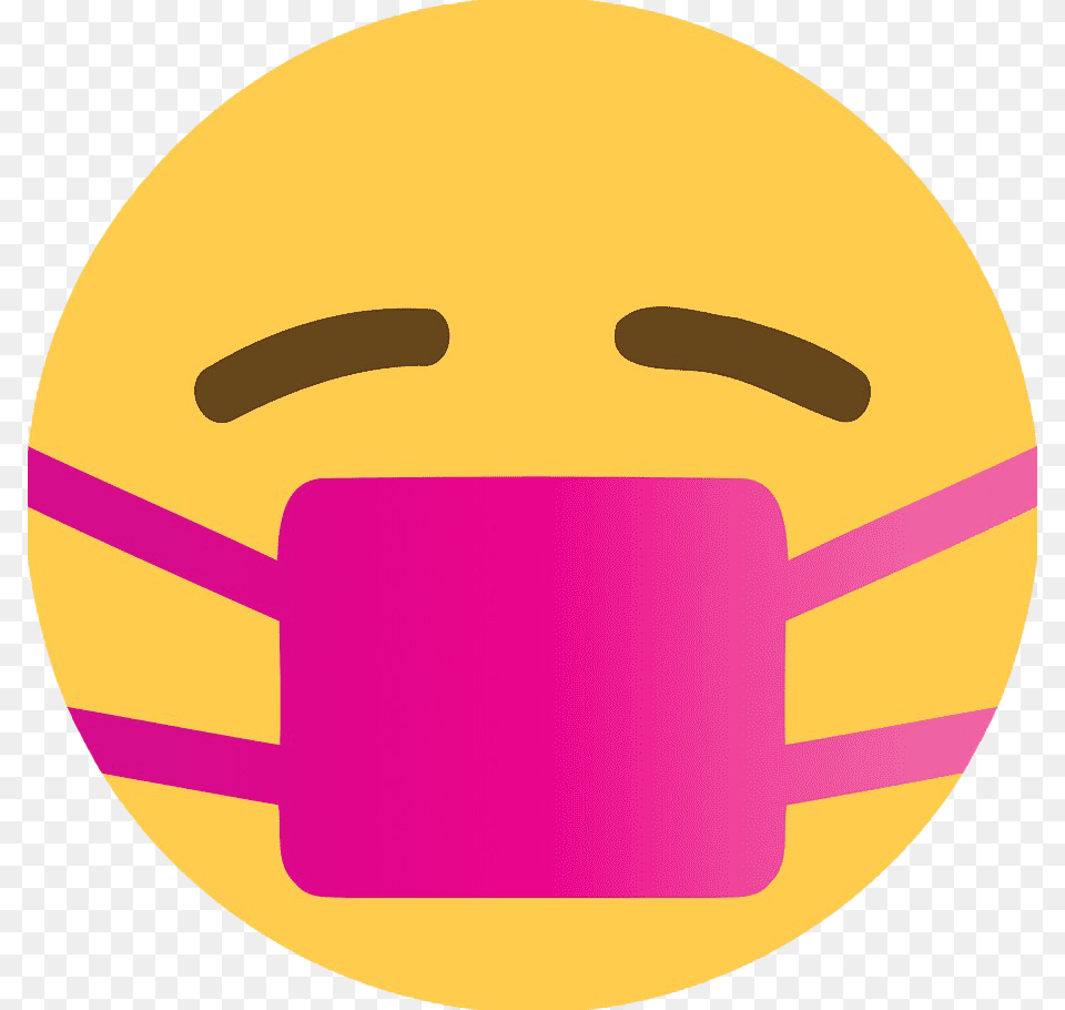 Mask Emoji Photo Background Face Mask Emoji Png Image