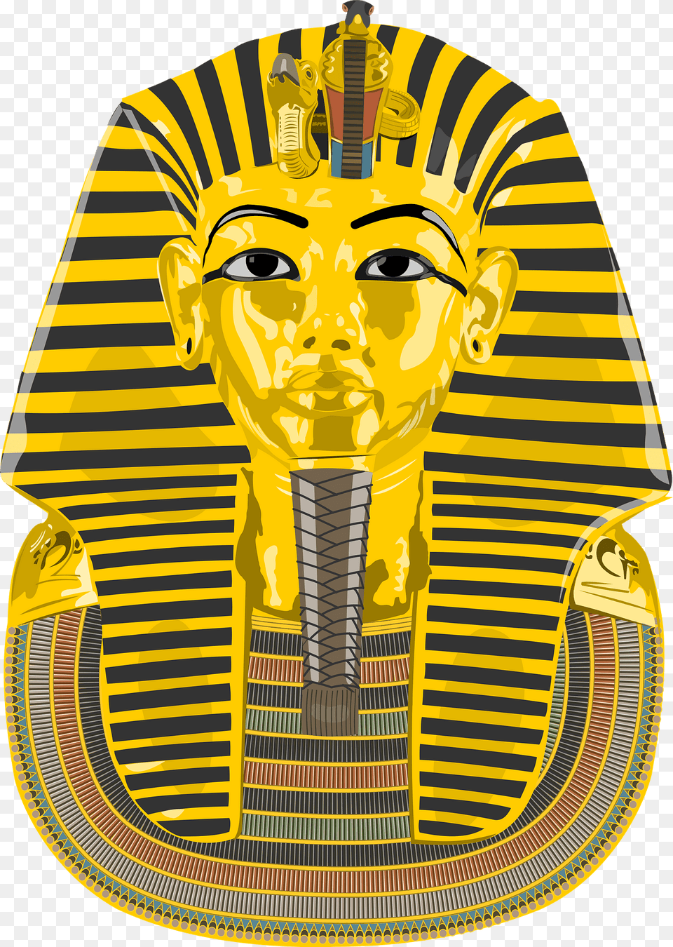 Mask For King Tutankhamun Clipart, Adult, Bride, Female, Person Free Png Download