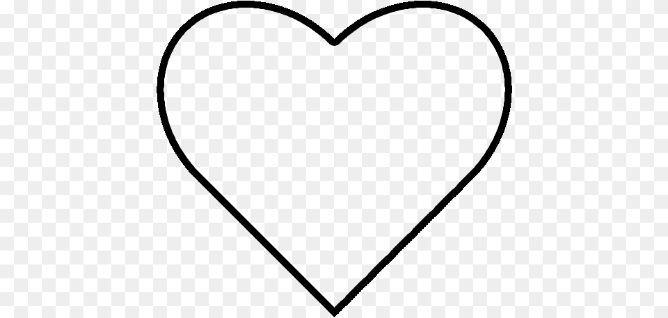 Mask Heart Outline Photo By Alkalinepunk13 Photobucket Heart Clipart Black And White, Bow, Weapon Free Png Download