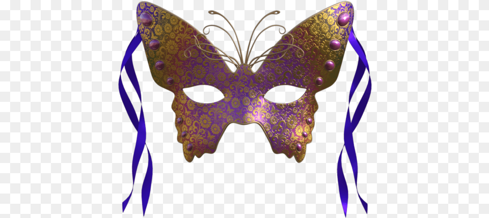 Mask Makeup Masked Butterfly Butterflymask Butterflymakeup Mt N Hnh Con Bm, Carnival, Purple, Crowd, Person Free Png