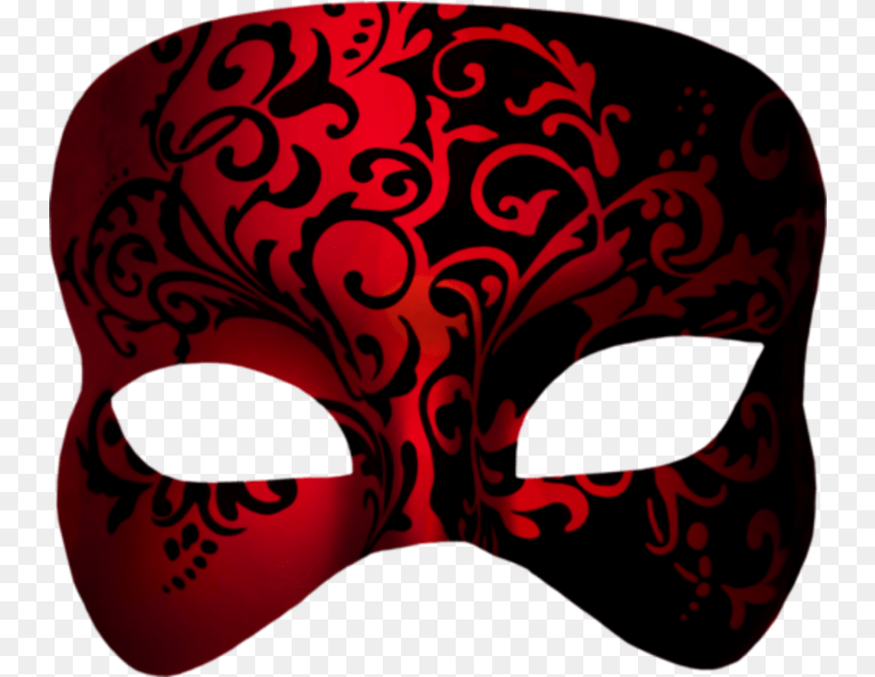 Mask Mascara Careta Antifaz Red Rojo Costume Black And Gold Masquerade Clipart, Person Png