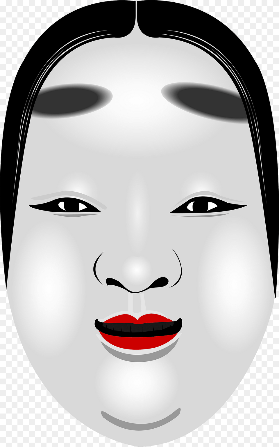 Mask Nogaku Clipart, Face, Head, Person, Photography Free Png