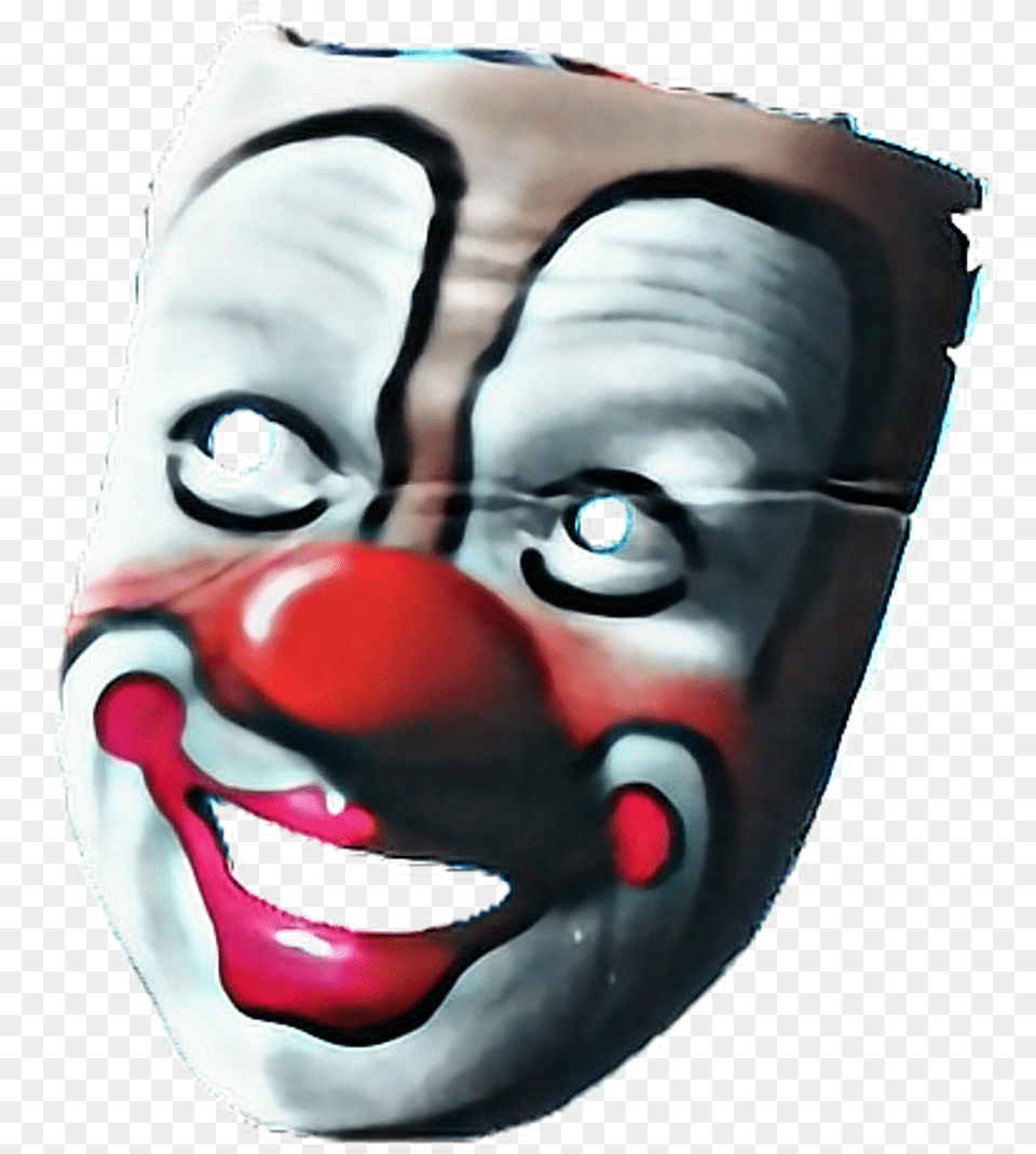 Mask Sticker Mask, Performer, Person, Clown, Baby Free Png Download