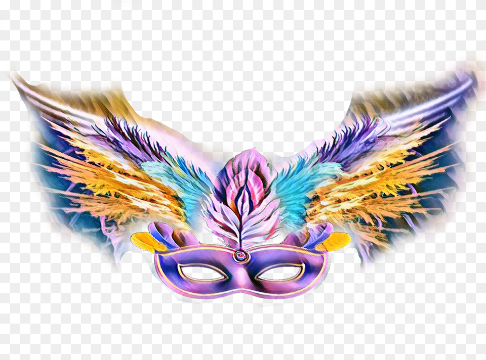 Mask Wings Diamond11pup Illustration, Adult, Female, Person, Woman Png