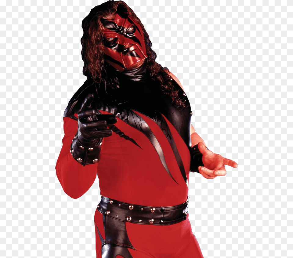 Masked Kane Attitude Era, Adult, Person, Female, Costume Free Png