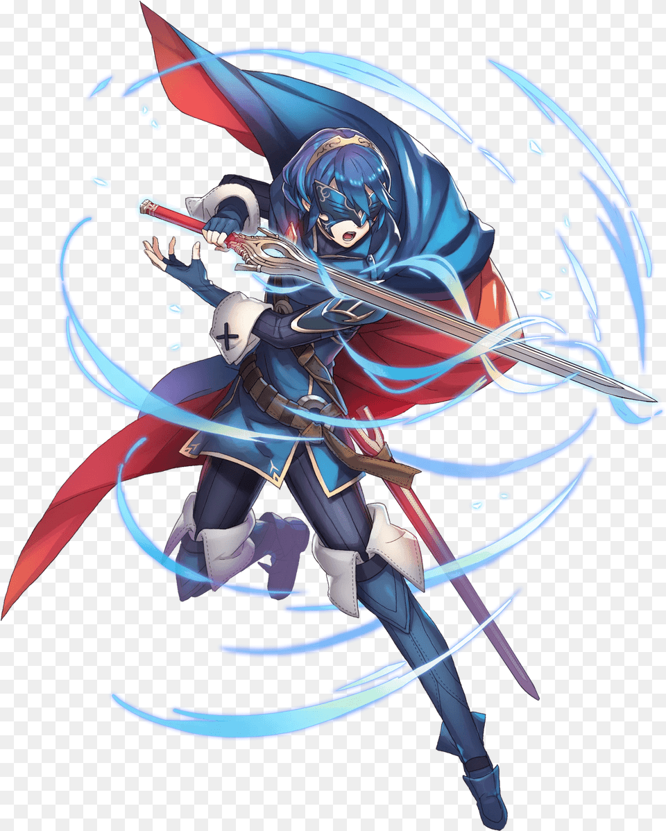 Masked Marth Lucina Fire Emblem Heroes, Publication, Book, Comics, Adult Free Transparent Png