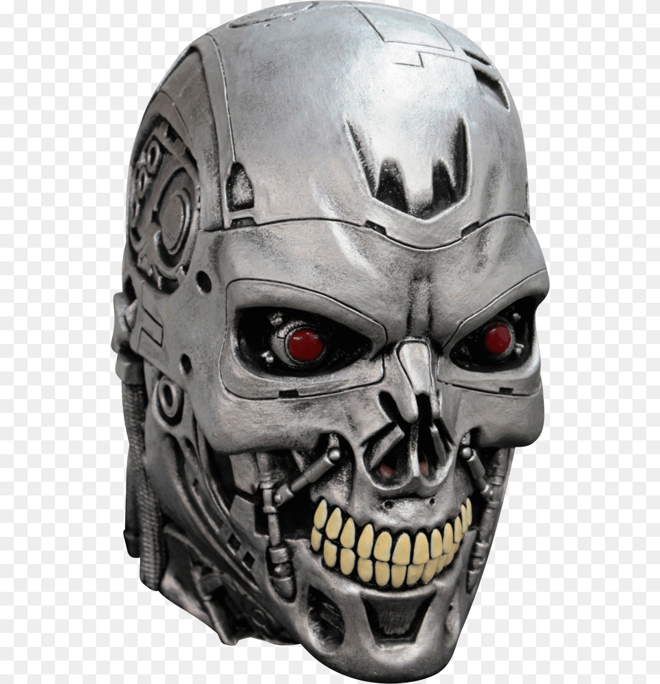 Maskeradmask Terminator Endoskull Deluxe, Helmet, Crash Helmet Png Image