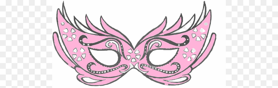 Masks Clipart Pink, Animal, Fish, Sea Life, Shark Png Image