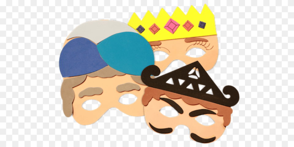 Masks Clipart Purim, Clothing, Hat, Baby, Person Free Png